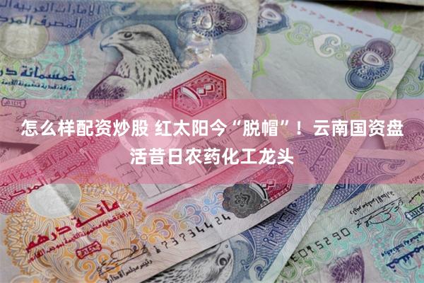 怎么样配资炒股 红太阳今“脱帽”！云南国资盘活昔日农药化工龙头