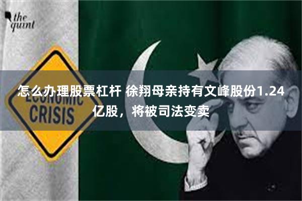 怎么办理股票杠杆 徐翔母亲持有文峰股份1.24亿股，将被司法变卖